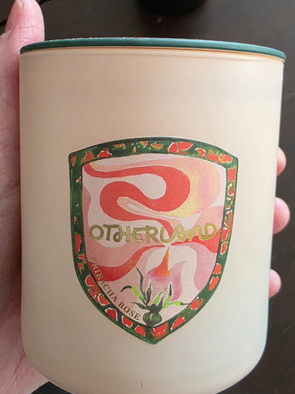 Otherland Sriracha Rose Scented Candle (Nwt)